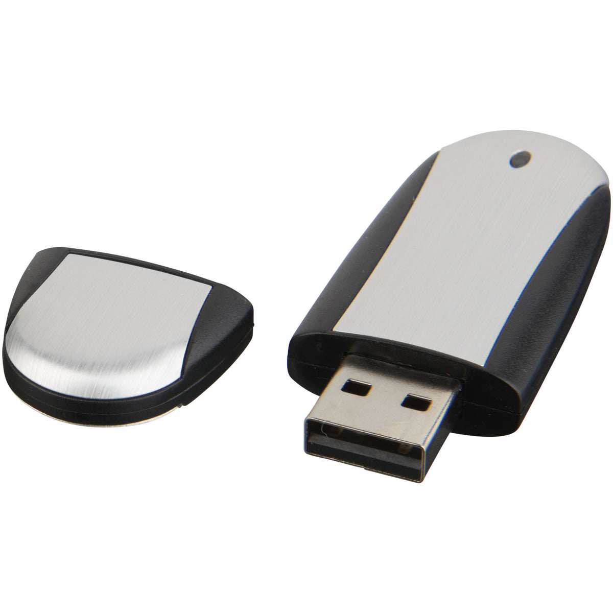 Memo USB Stick – Schwarz / Silber