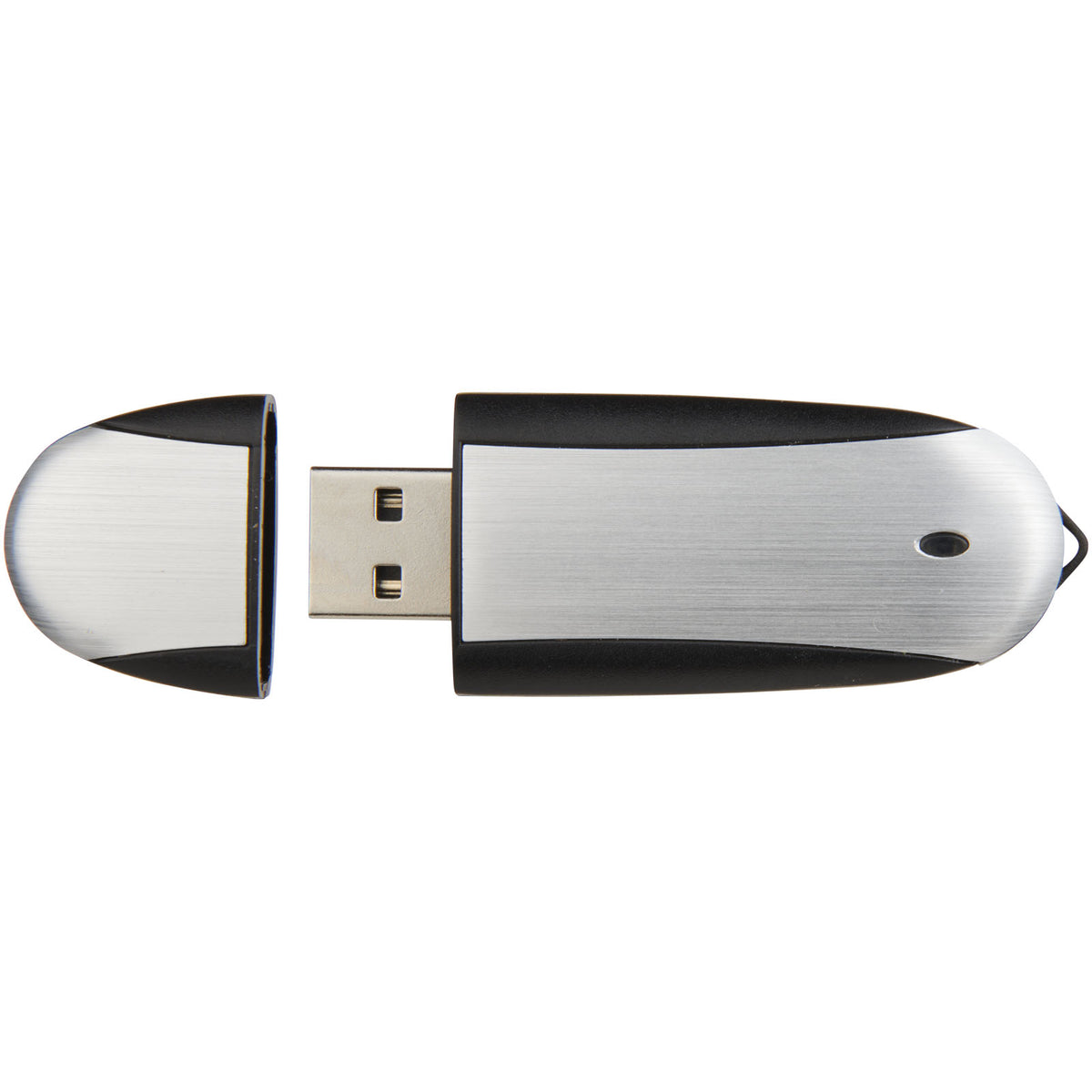 Memo USB Stick – Schwarz / Silber
