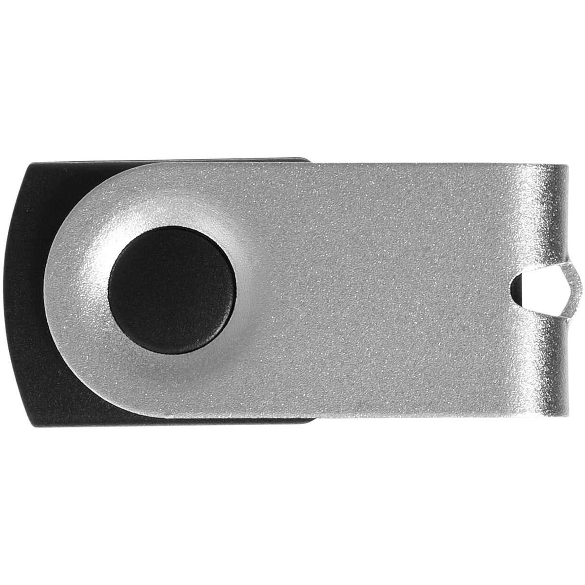 Mini USB Stick – Silber / Schwarz