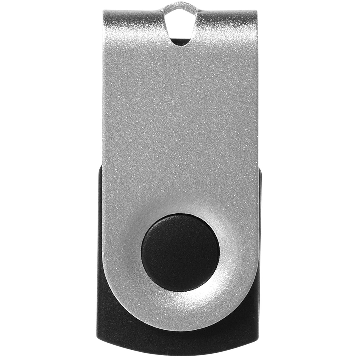 Mini USB Stick – Silber / Schwarz