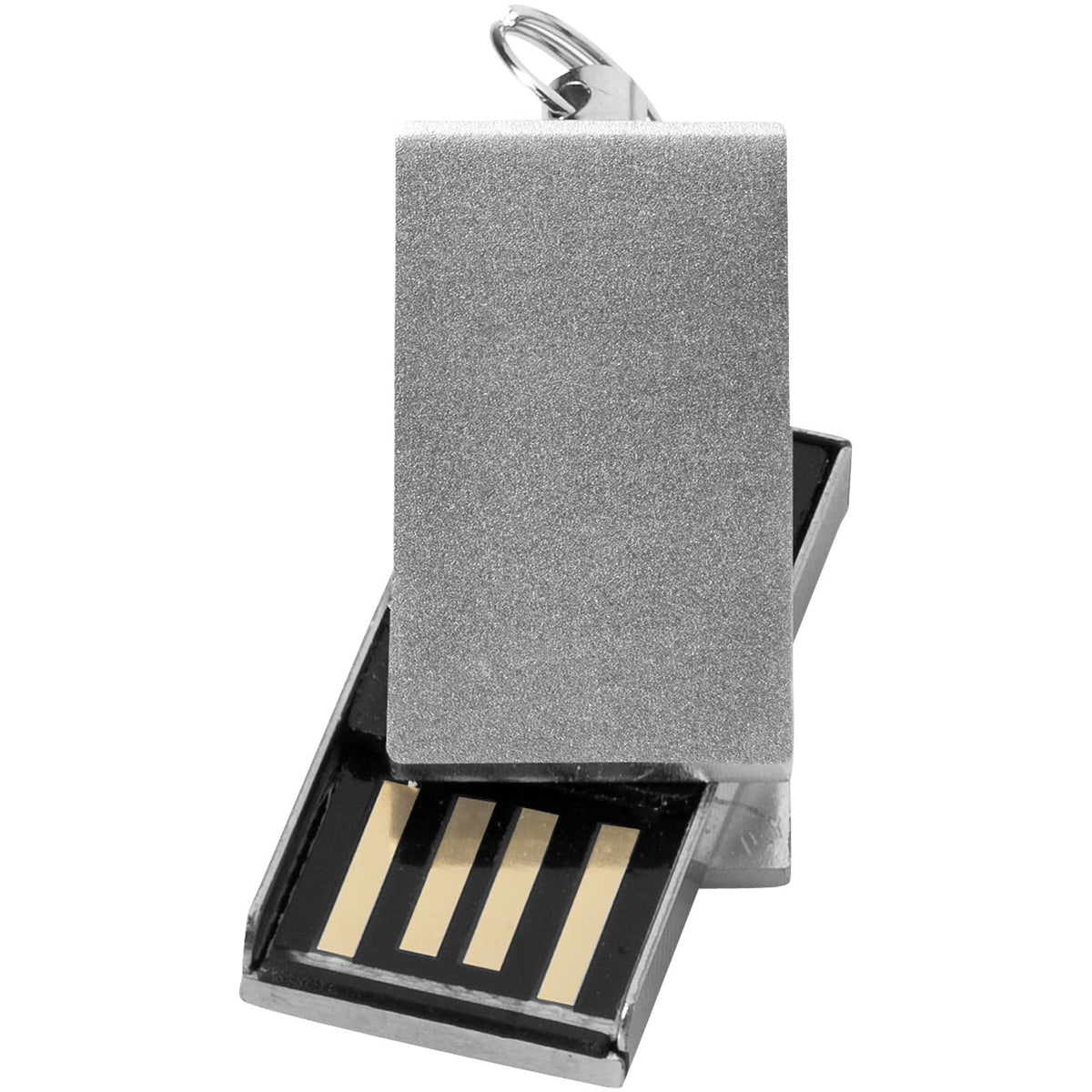 Mini Rotate USB Stick – Silber