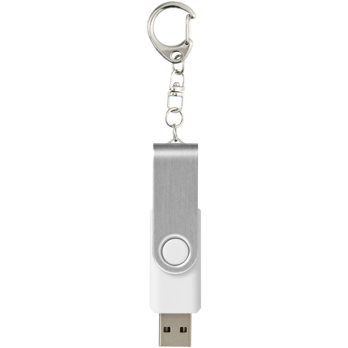 Rotate mit Schlüsselanhänger USB Stick – Weiss