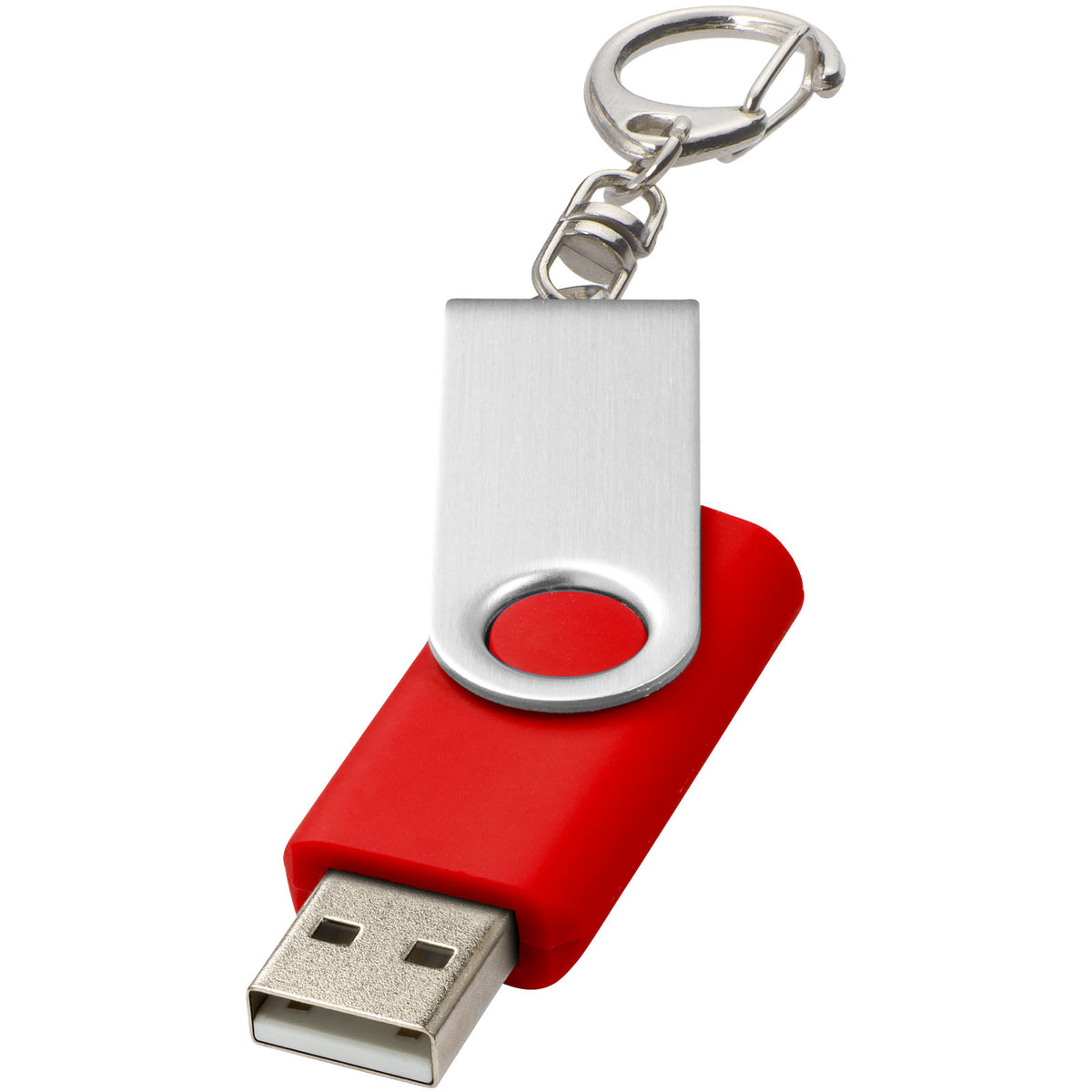 Rotate mit Schlüsselanhänger USB Stick – Hellrot