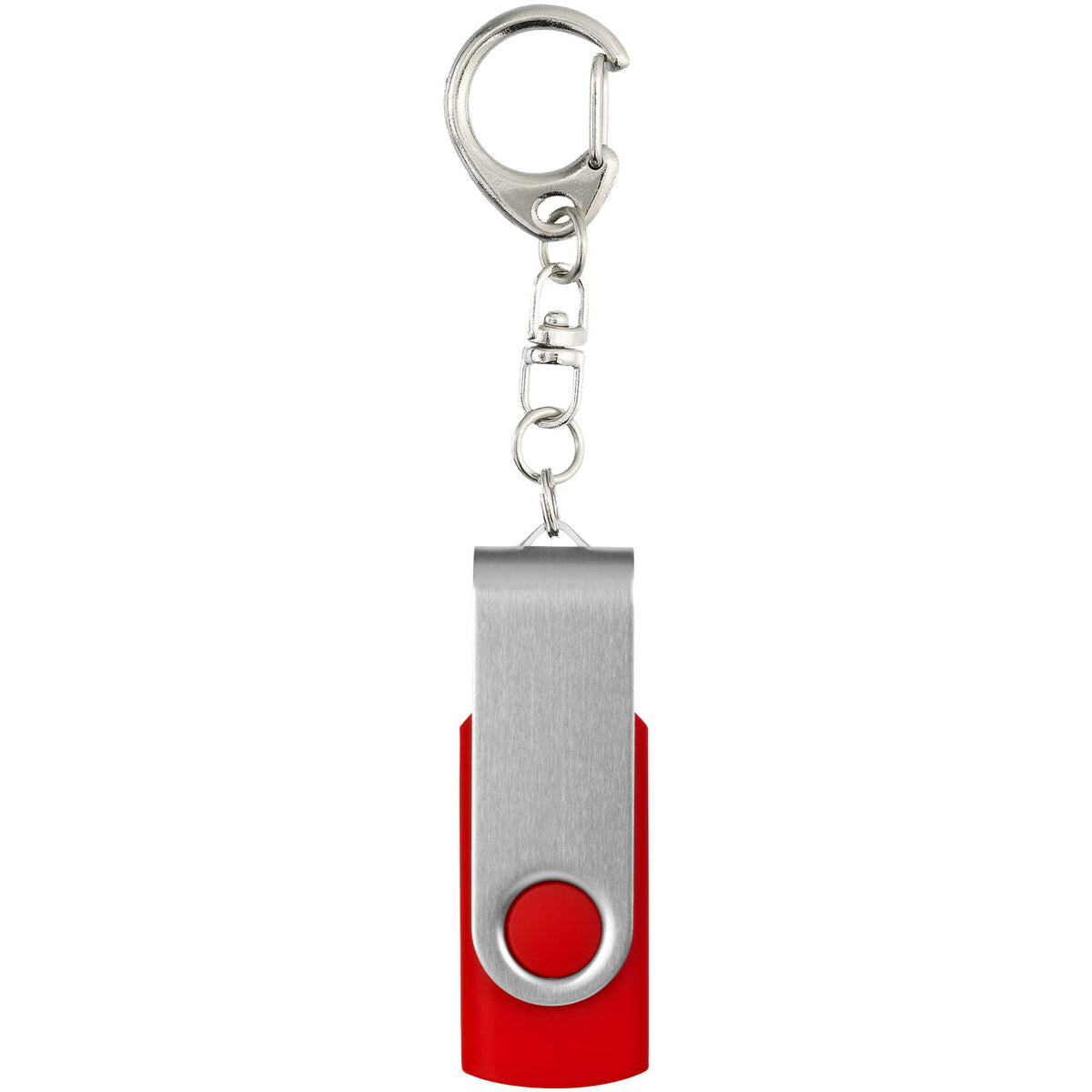 Rotate mit Schlüsselanhänger USB Stick – Hellrot