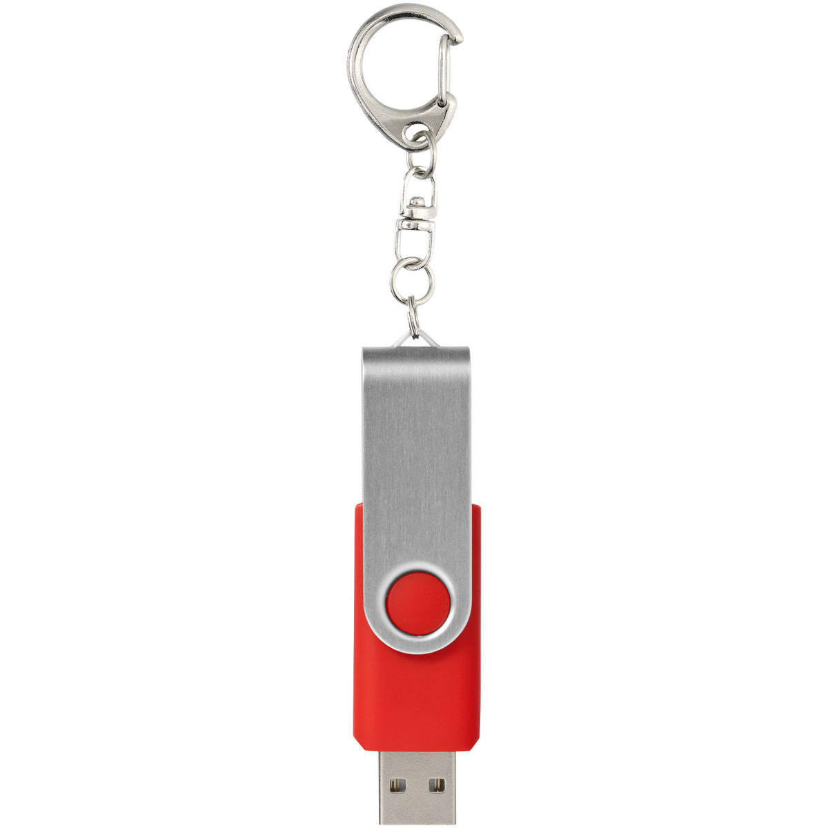 Rotate mit Schlüsselanhänger USB Stick – Hellrot