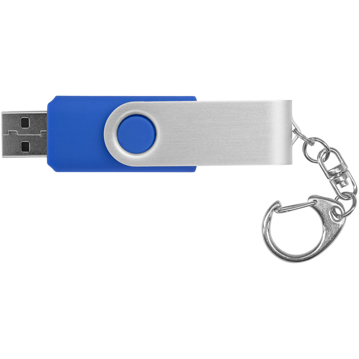 Rotate mit Schlüsselanhänger USB Stick – Mittelblau