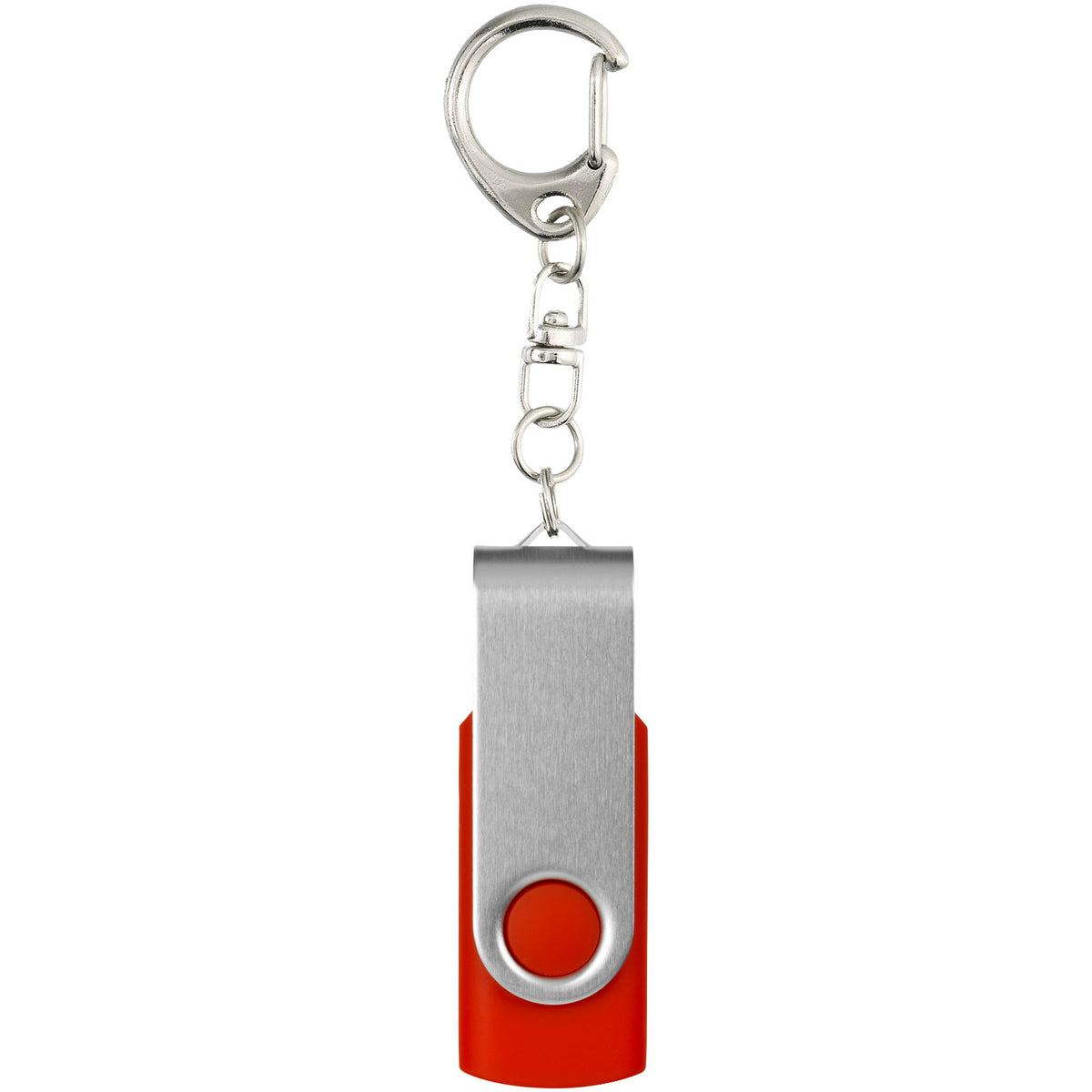 Rotate mit Schlüsselanhänger USB Stick – Mittelrot
