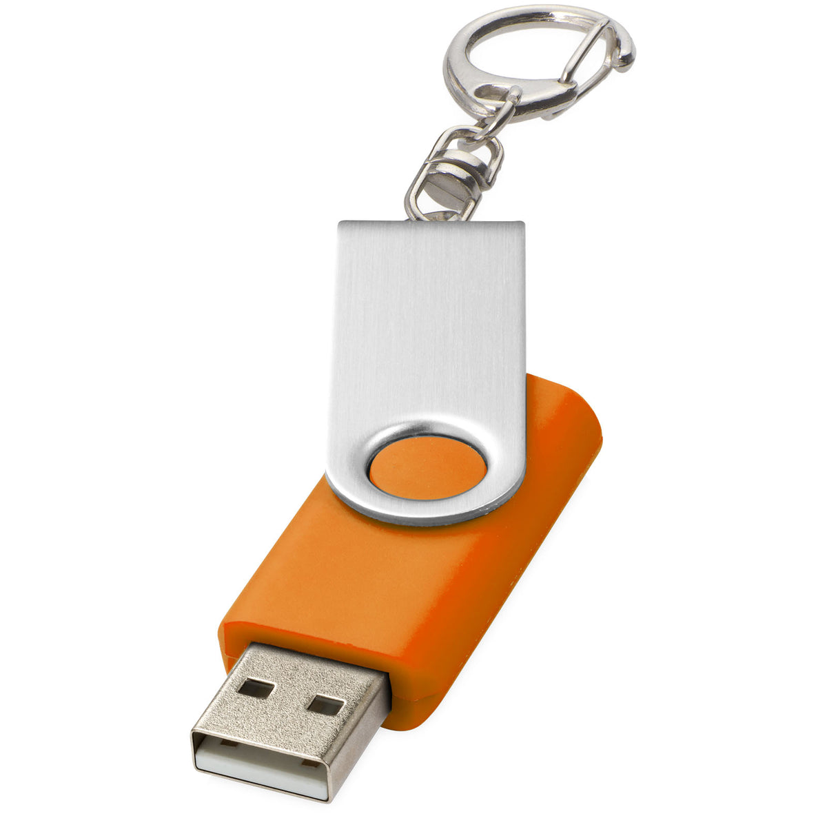 Rotate mit Schlüsselanhänger USB Stick – Orange