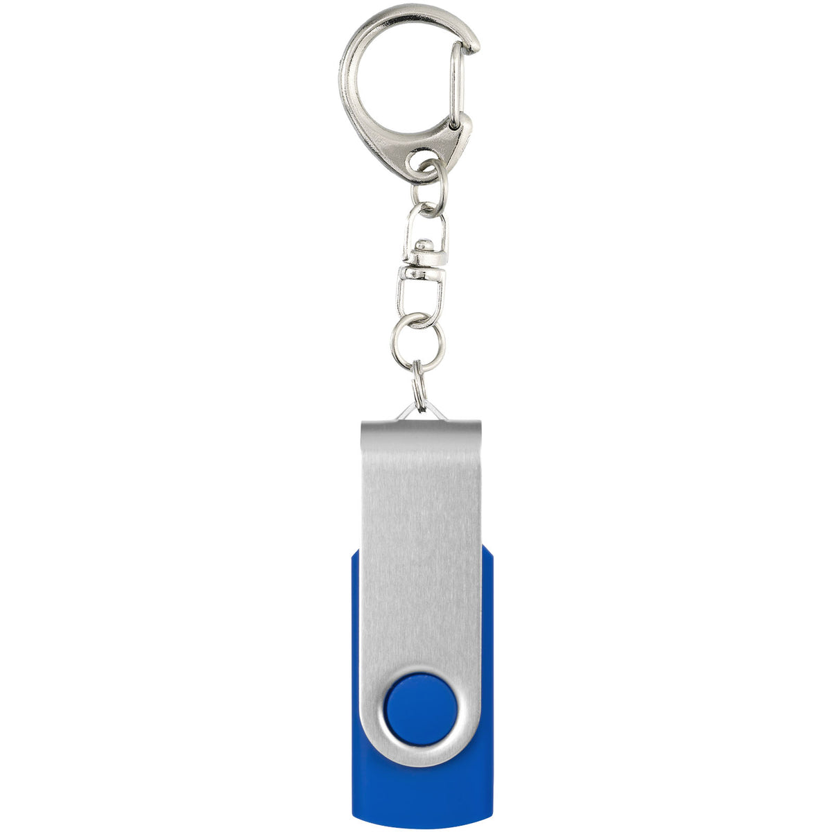Rotate mit Schlüsselanhänger USB Stick – Royalblau