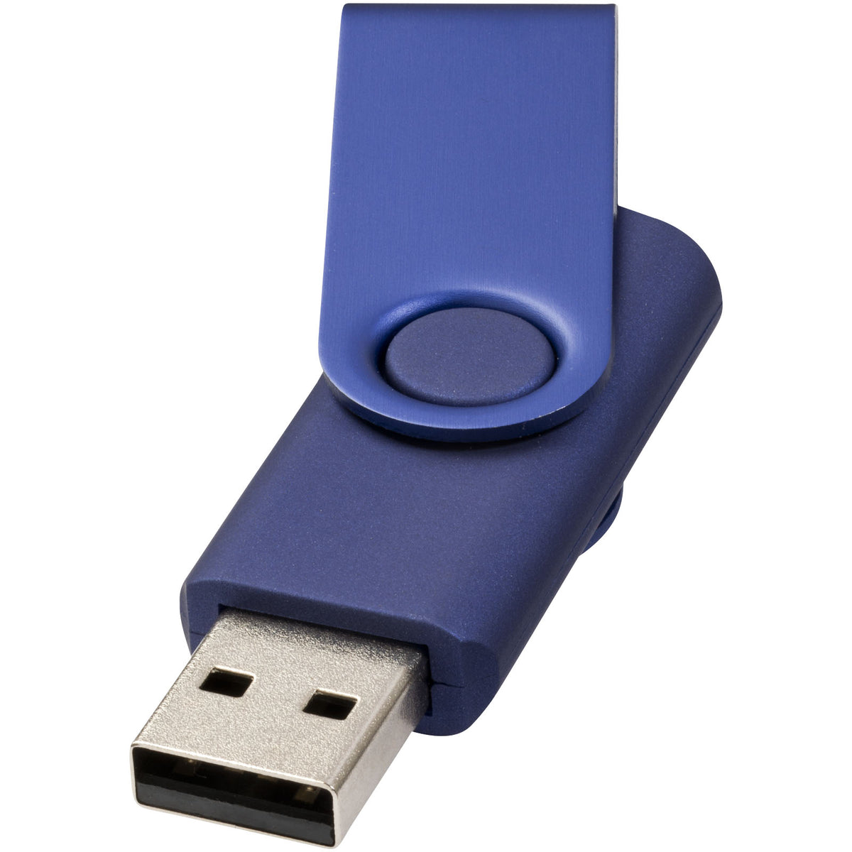 Rotate Metallic USB Stick – Blau