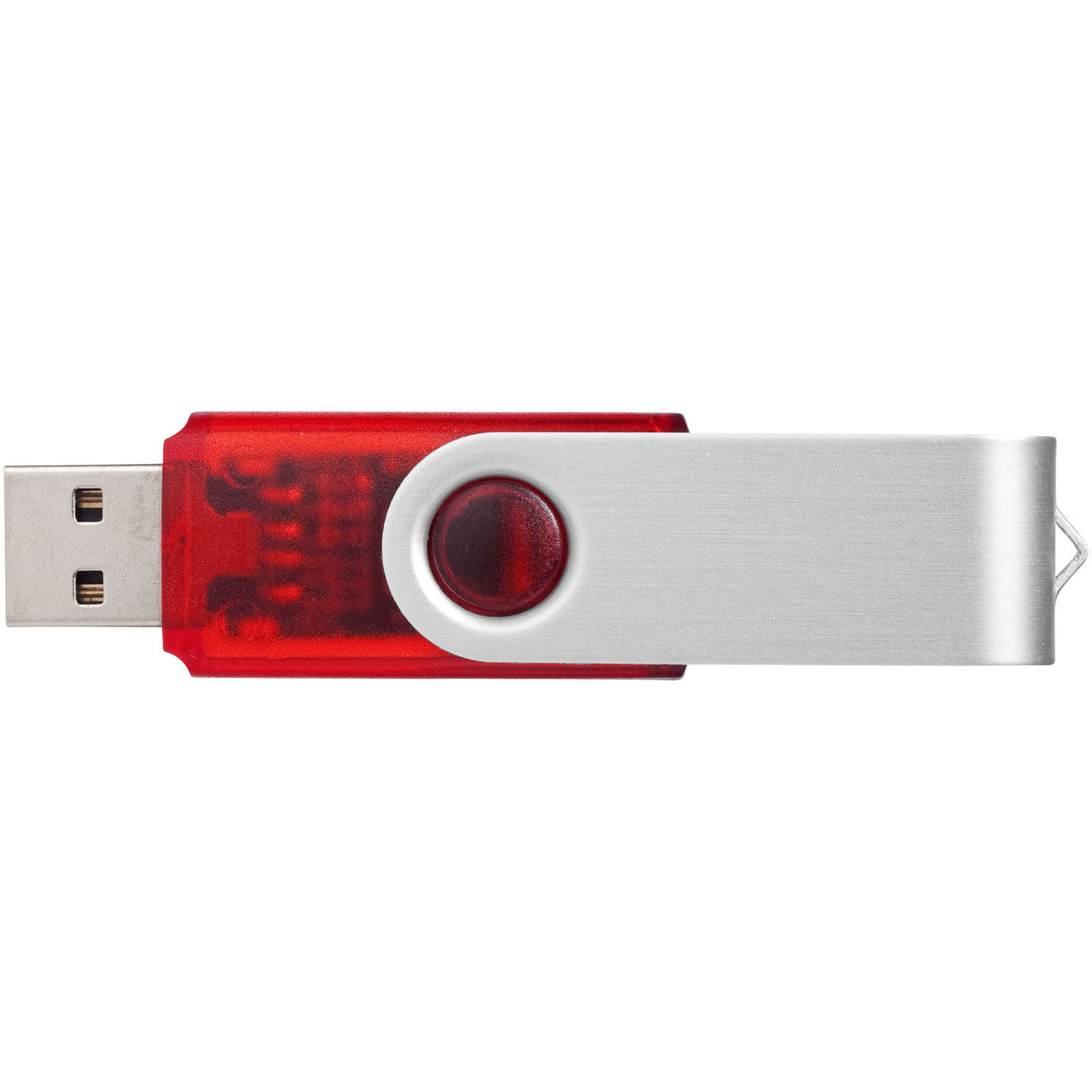 Rotate Transculent USB Stick – Rot