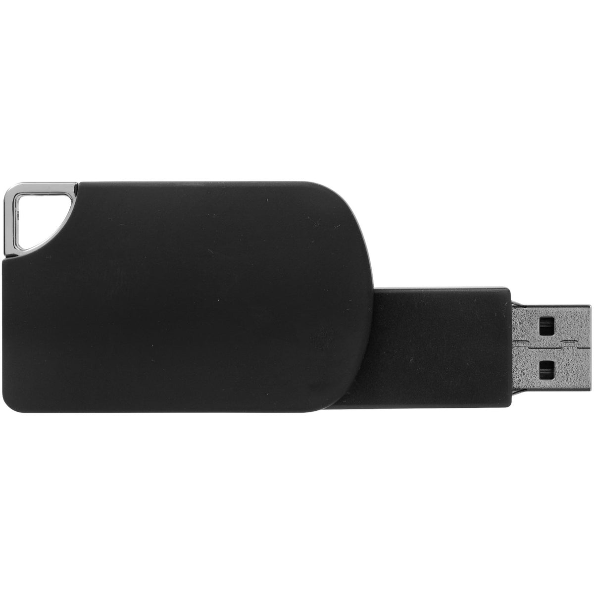 Swivel Square USB Stick – Schwarz
