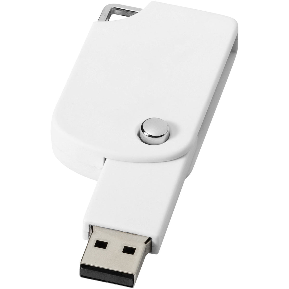 Swivel Square USB Stick – Weiss