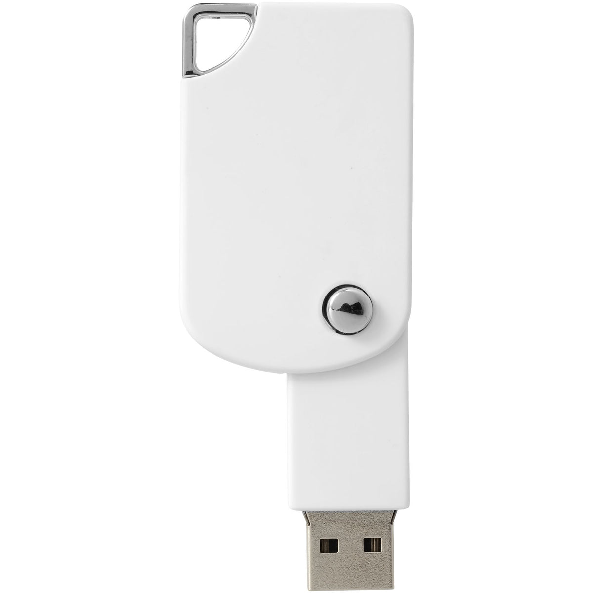 Swivel Square USB Stick – Weiss