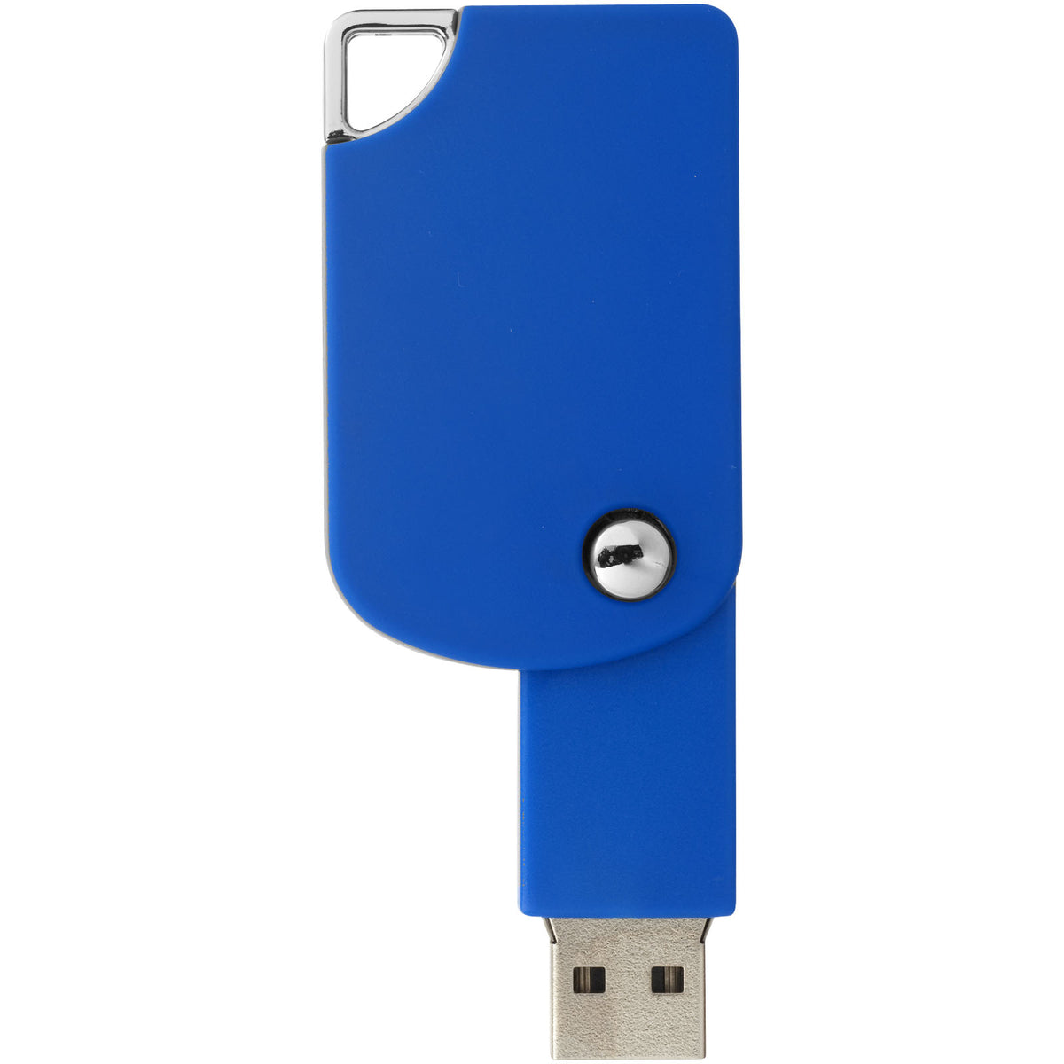 Swivel Square USB Stick – Blau