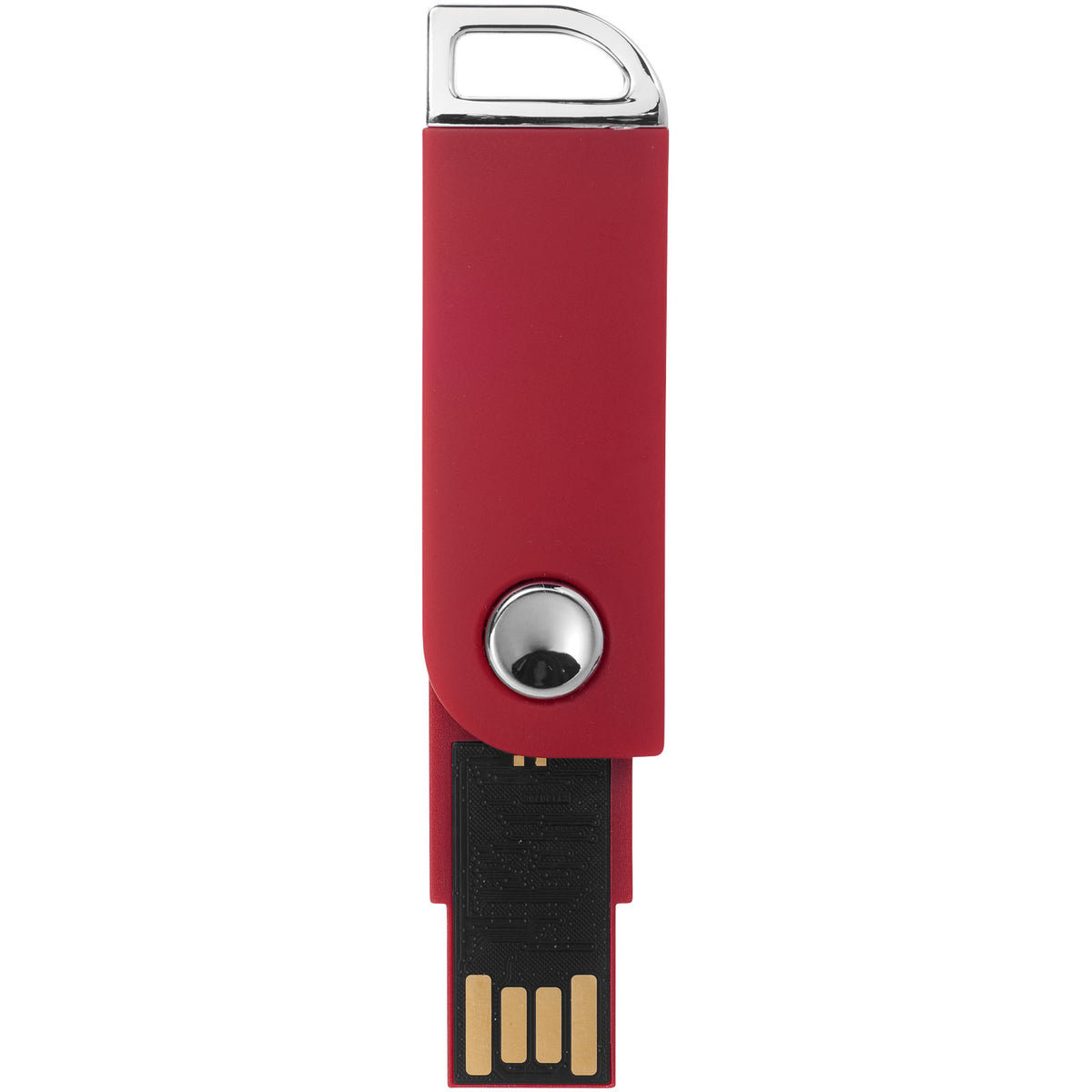 Swivel Rectangular USB Stick – Rot