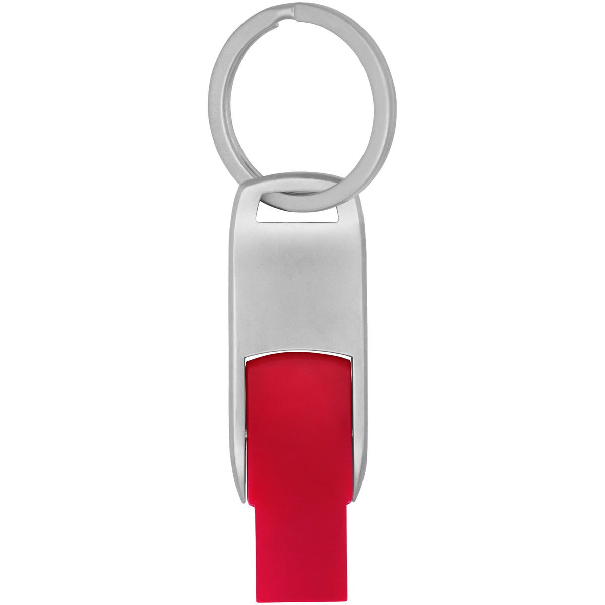 Flip USB Stick – Rot / Silber