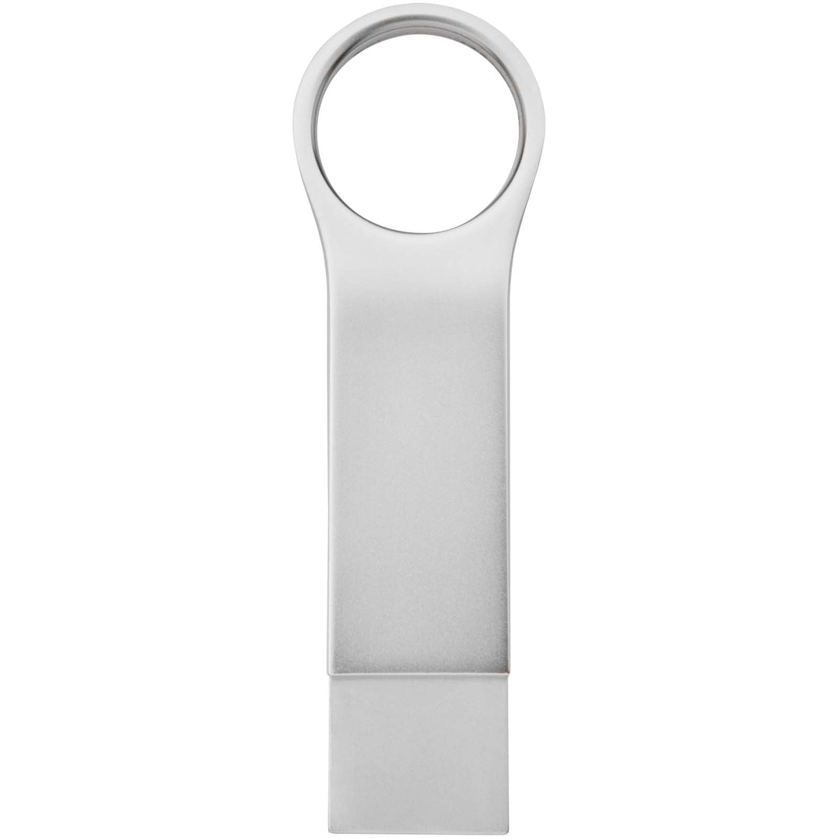 Typ C USB Stick 3.0 rund, groß – Silber