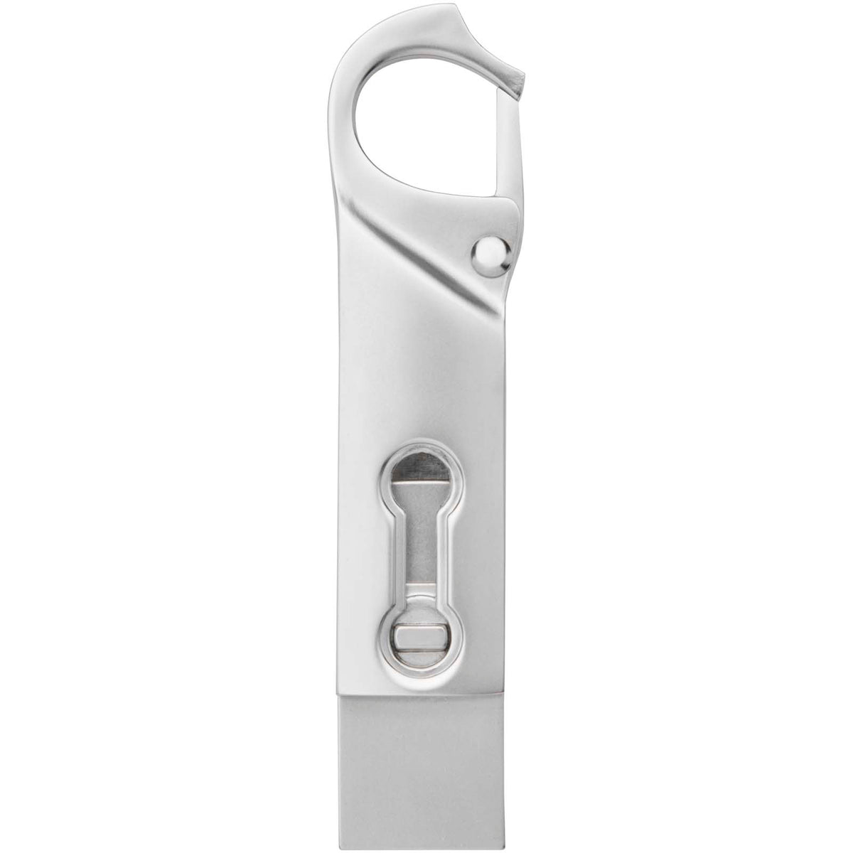 Typ C USB Stick 3.0 mit Karabiner – Silber