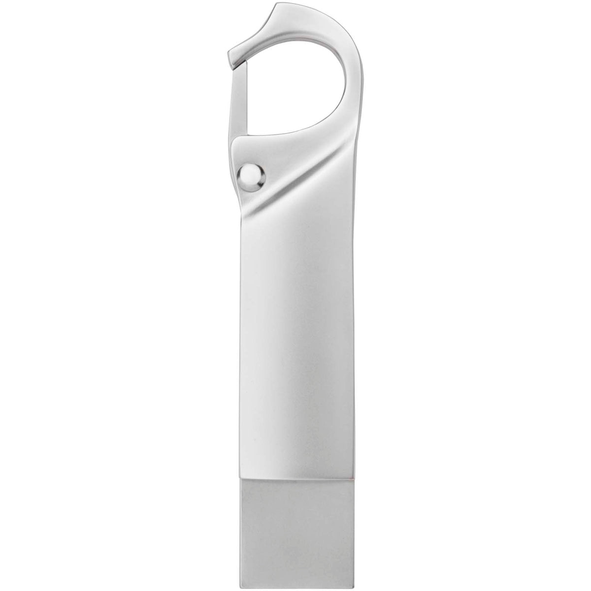 Typ C USB Stick 3.0 mit Karabiner – Silber