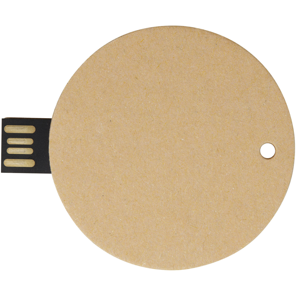 USB Stick 2.0 rund – Kraftpapier