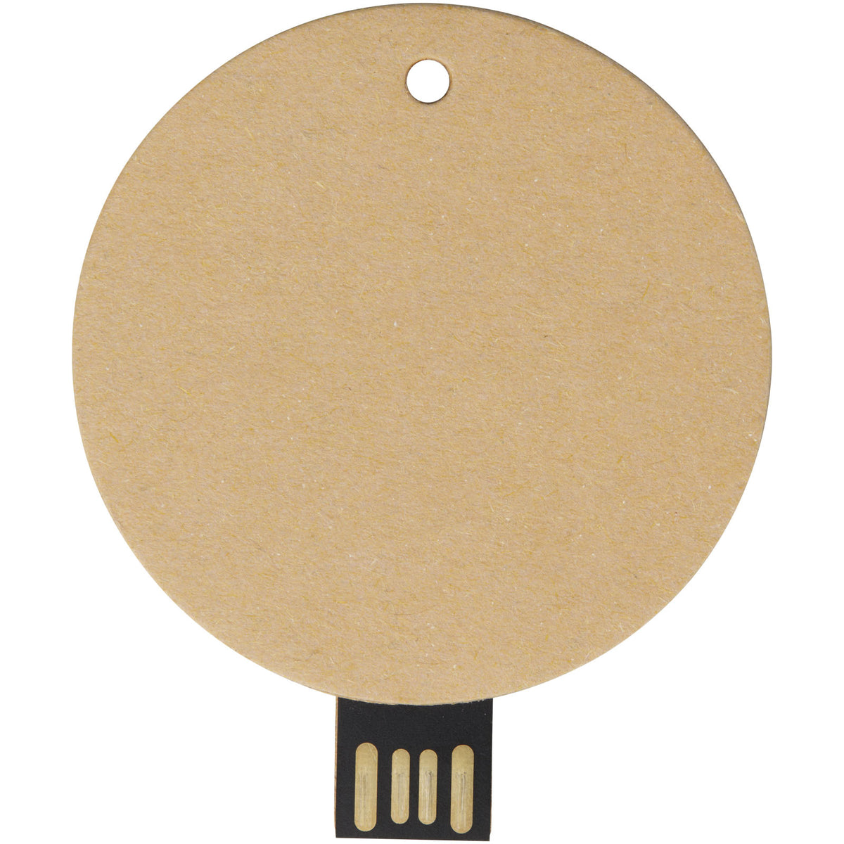 USB Stick 2.0 rund – Kraftpapier
