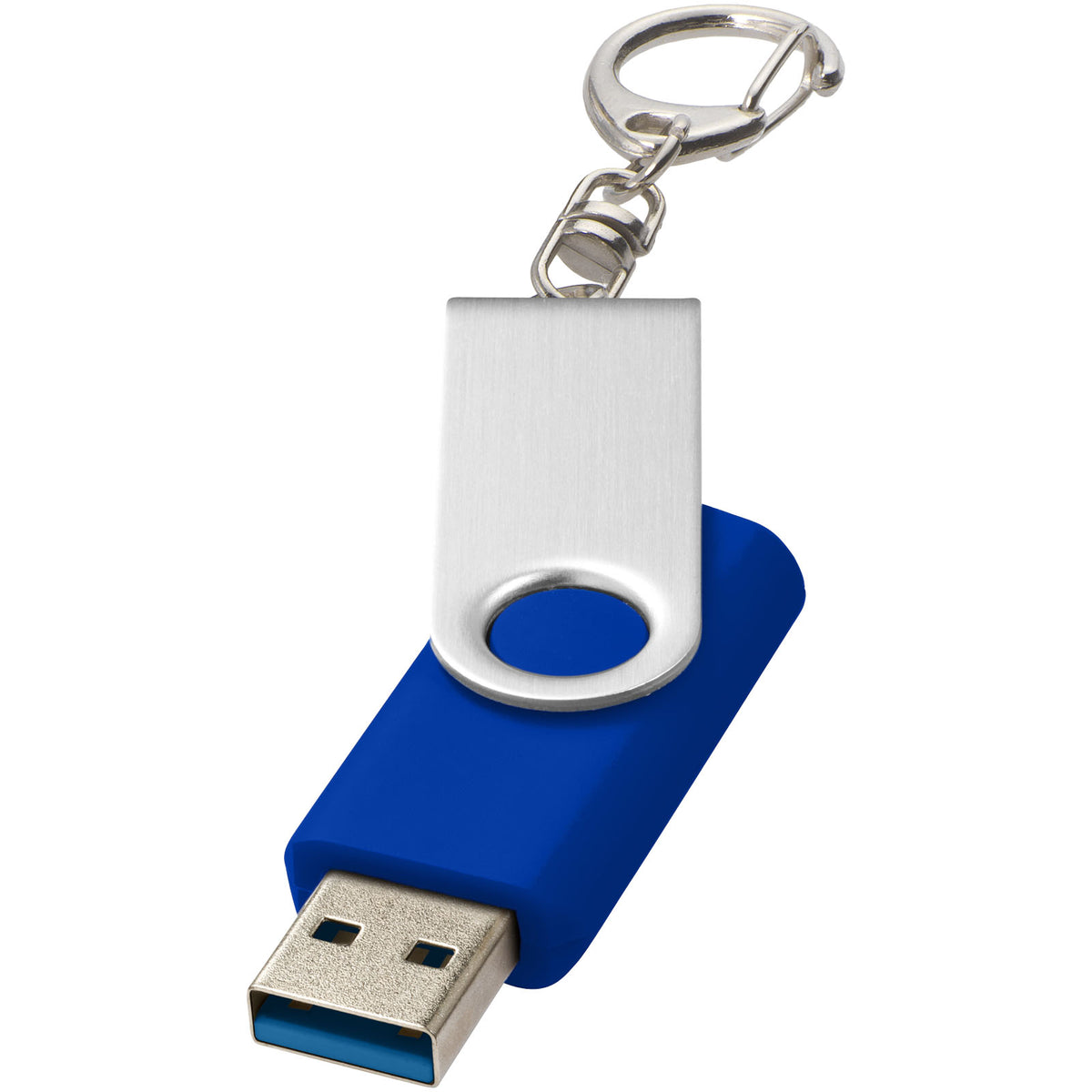 Rotate USB Stick 3.0 mit Schlüsselanhänger – Royalblau