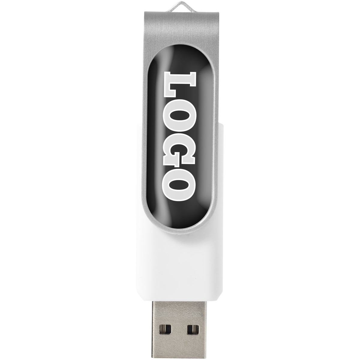 Rotate USB Stick 3.0 mit Doming – Weiss
