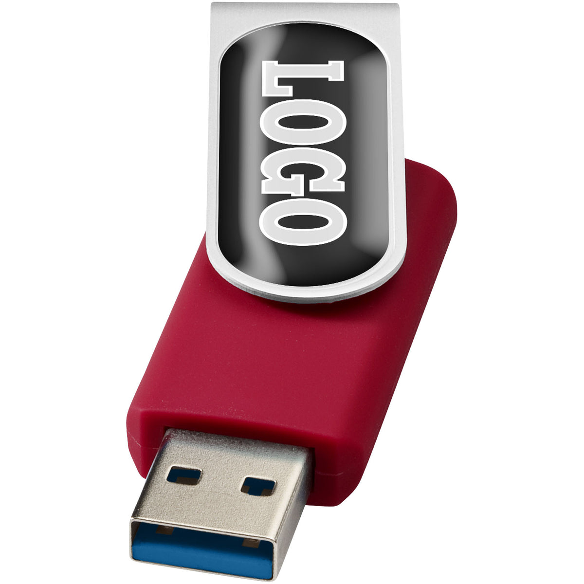 Rotate USB Stick 3.0 mit Doming – Rot