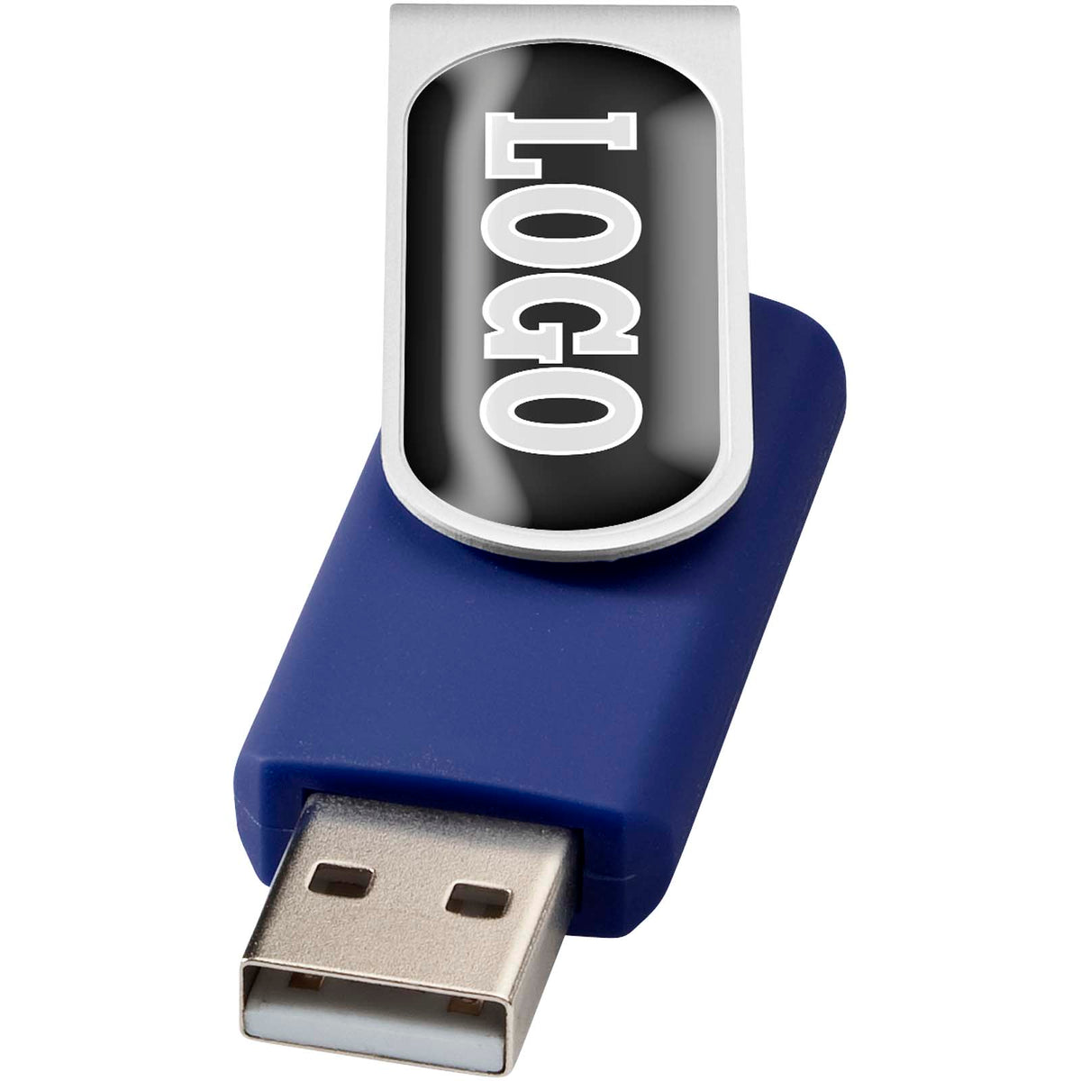 Rotate USB Stick 3.0 mit Doming – Blau