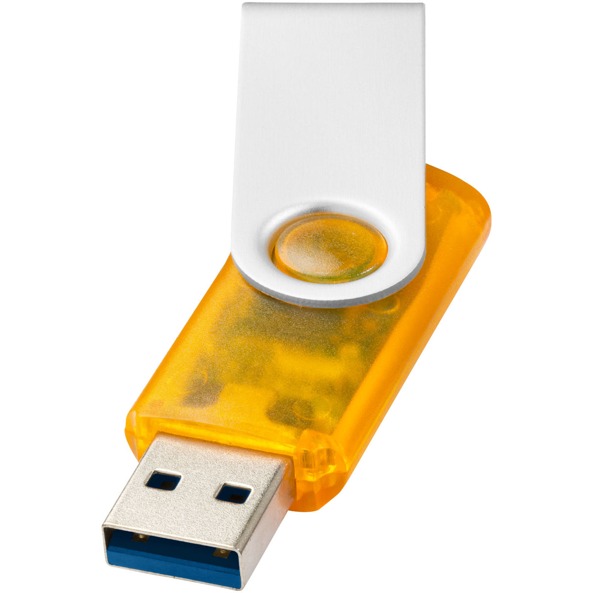 Rotate USB Stick 3.0 transparent – Orange