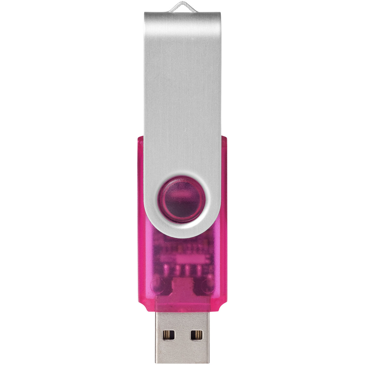 Rotate USB Stick 3.0 transparent – Rosa