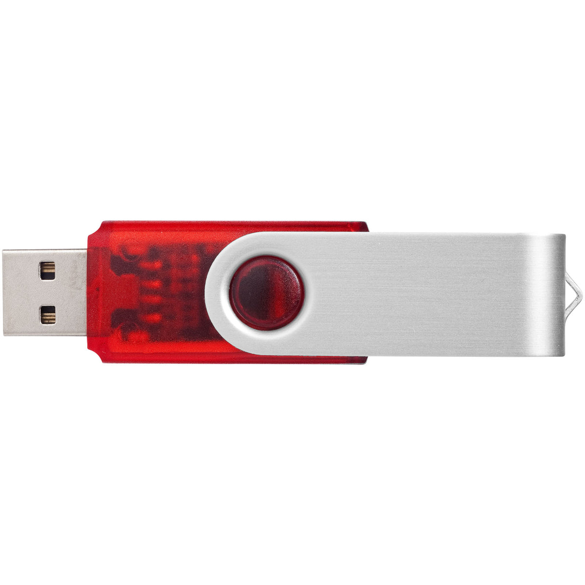 Rotate USB Stick 3.0 transparent – Rot