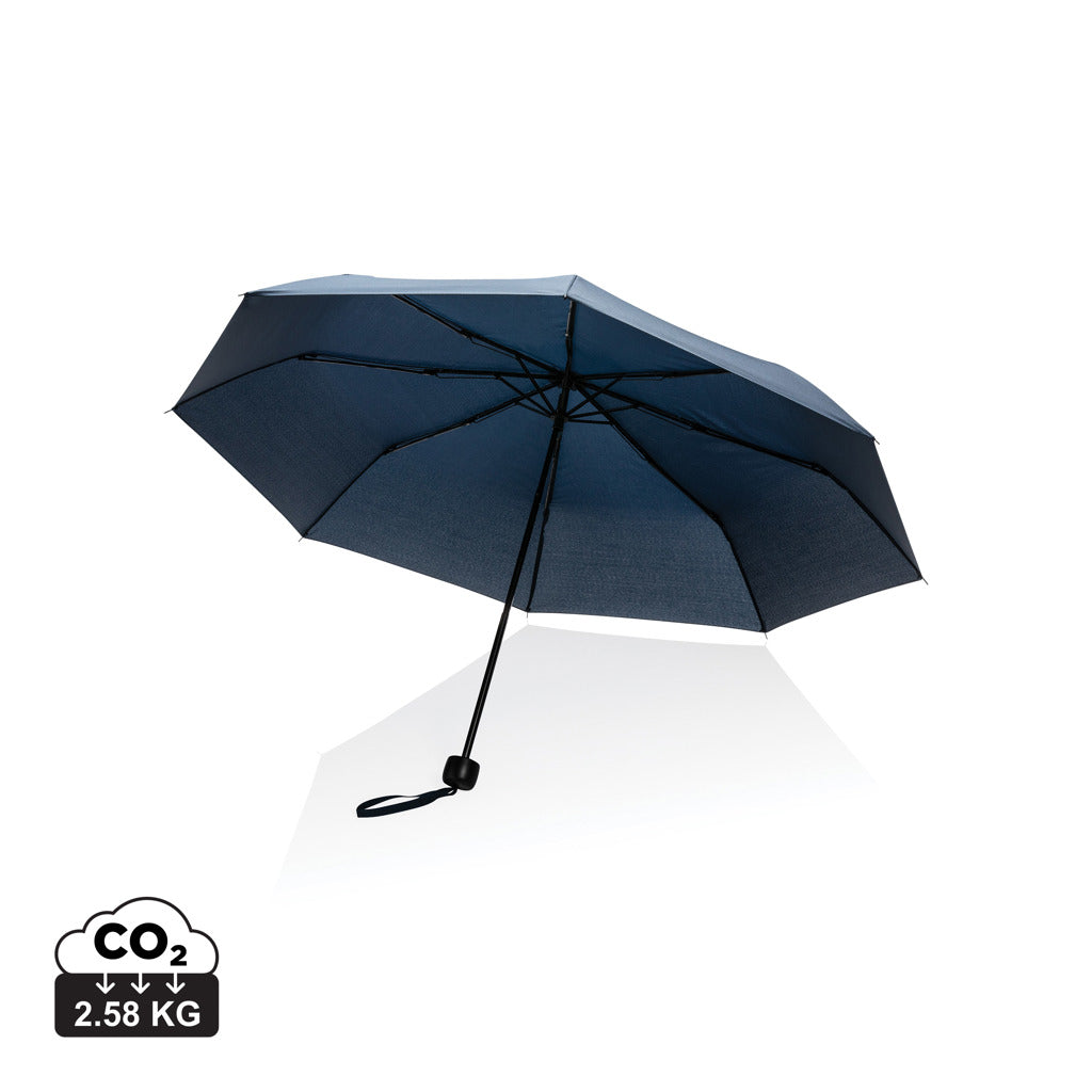 20.5" Impact AWARE™ RPET 190T Mini-Schirm – navy blau