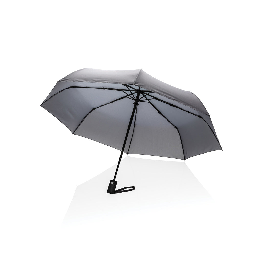 21" Impact AWARE™ RPET 190T Mini-Schirm automatic open/close – anthrazit
