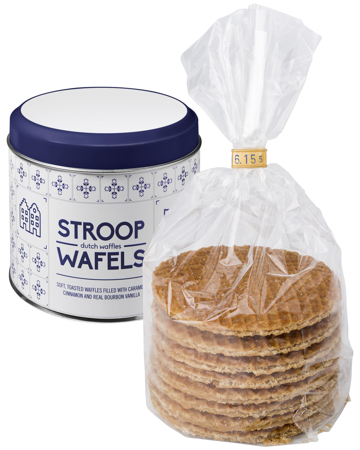 Stroopwafel Dose William, 8 Stück