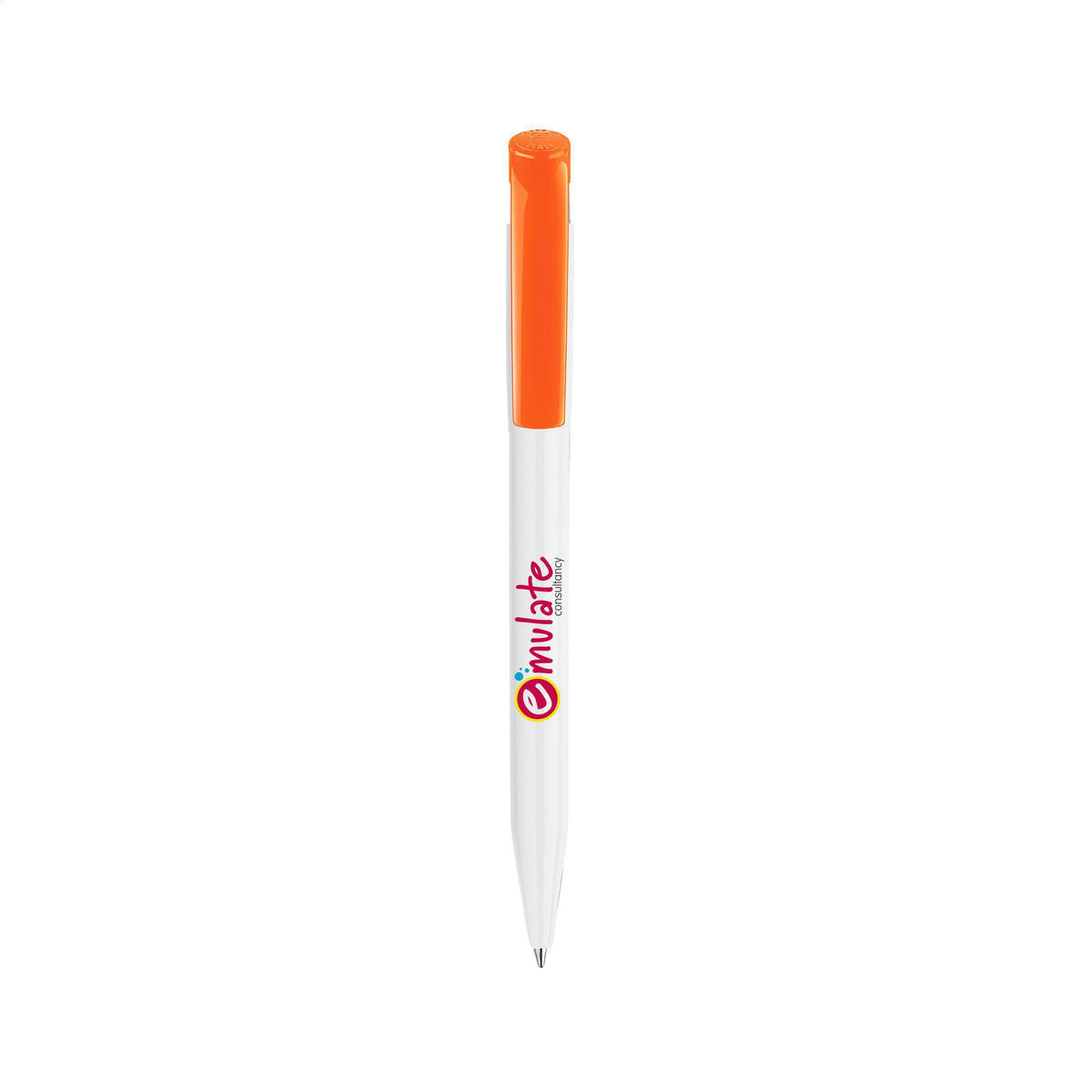 Weiß/orange