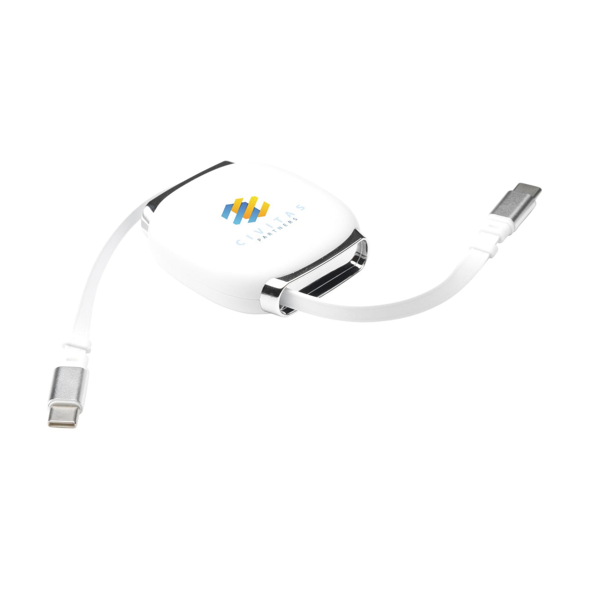 Reelio Retractable R ABS Charging Cable