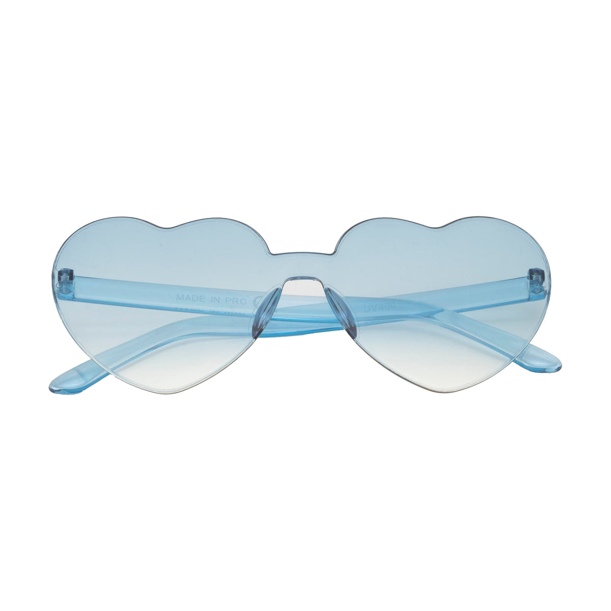 Transparent hellblau
