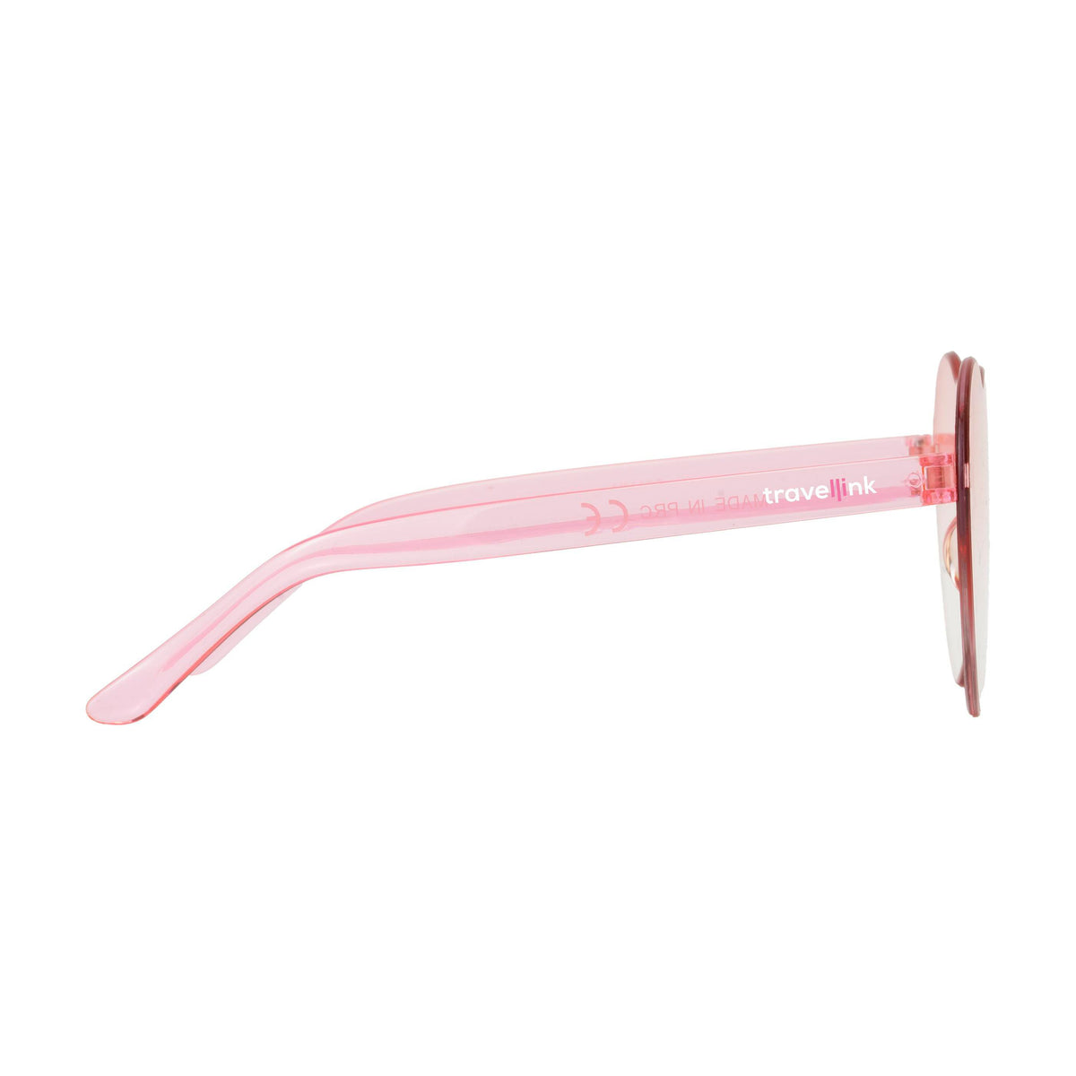 Transparent rosa