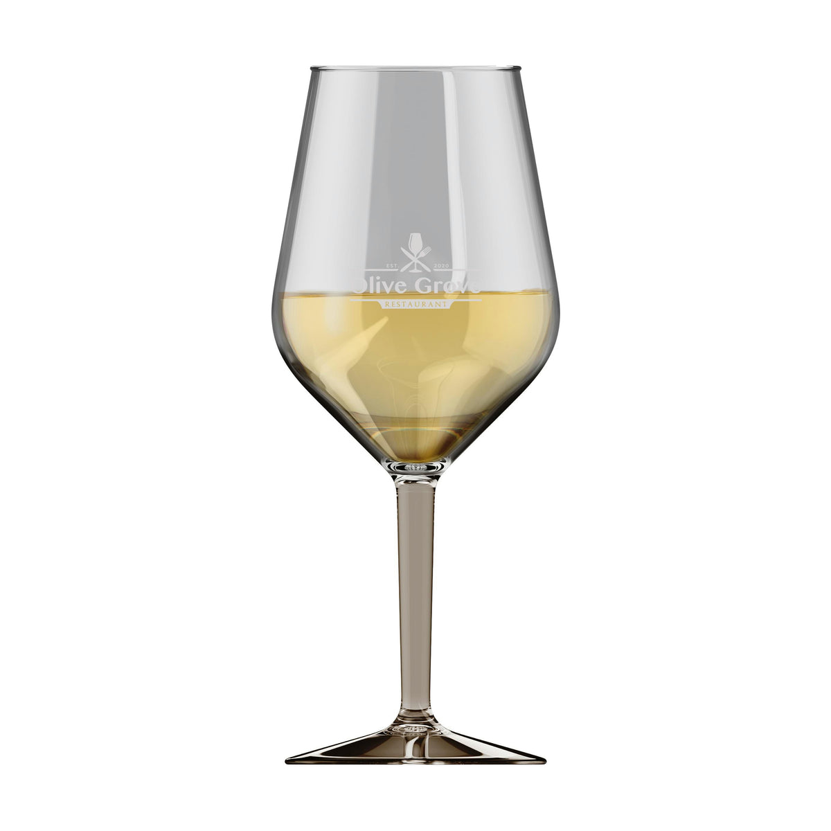 Transparent grau