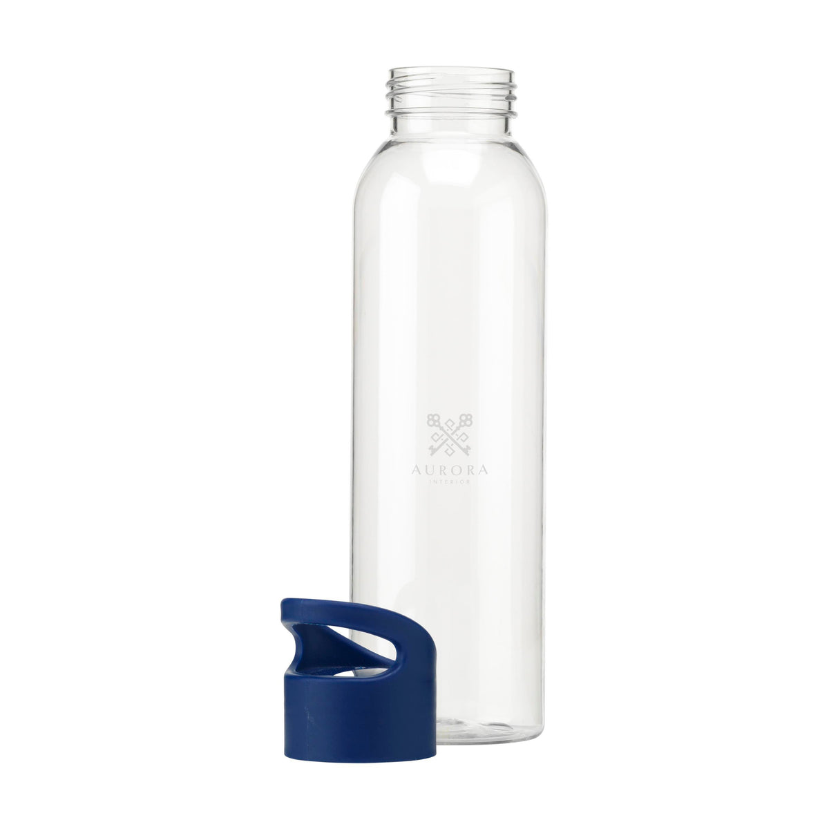 Transparent blau