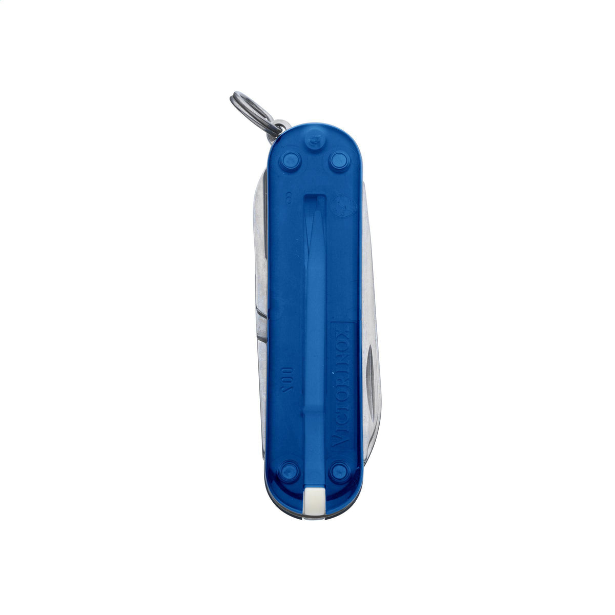 Transparent blau