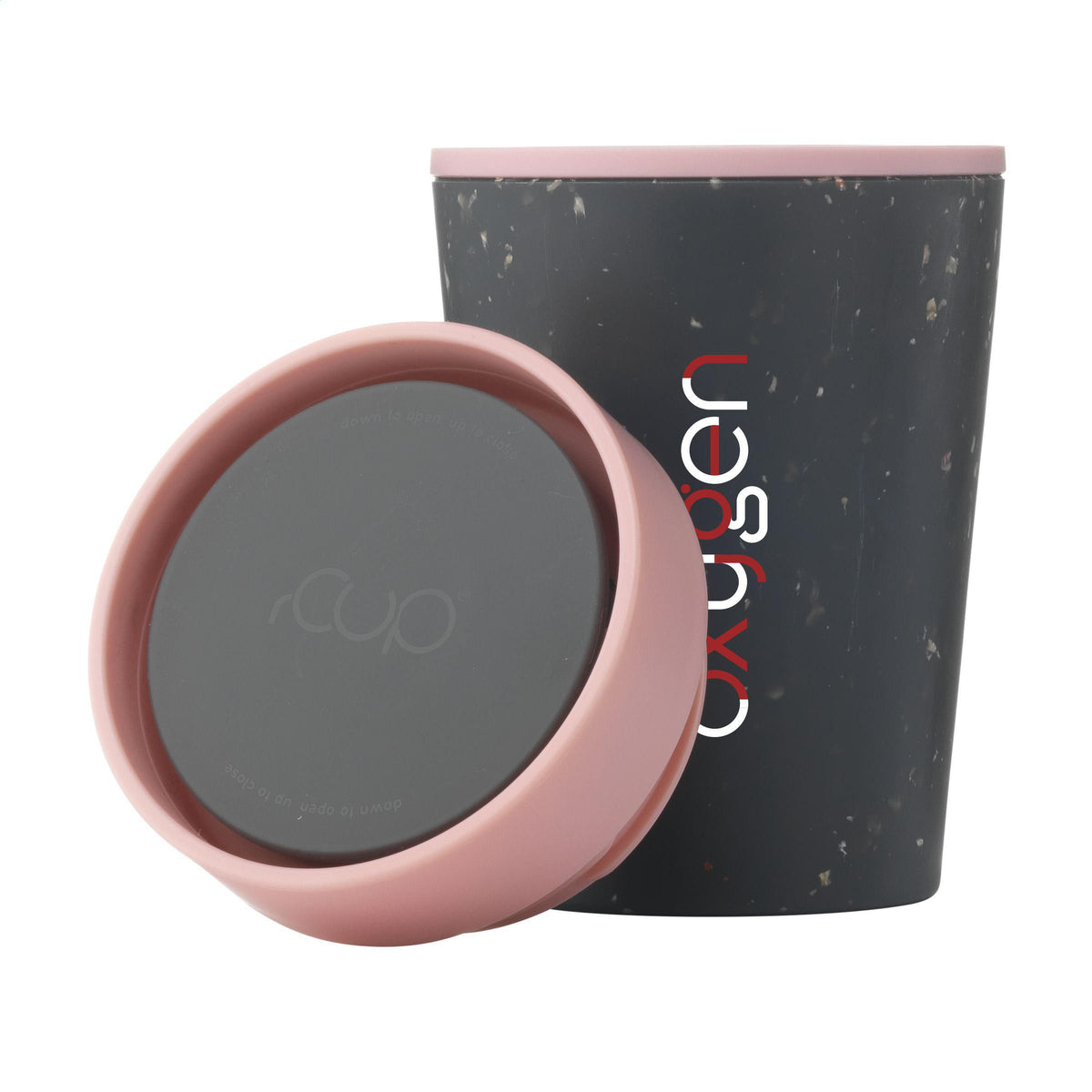 Schwarz/rosa