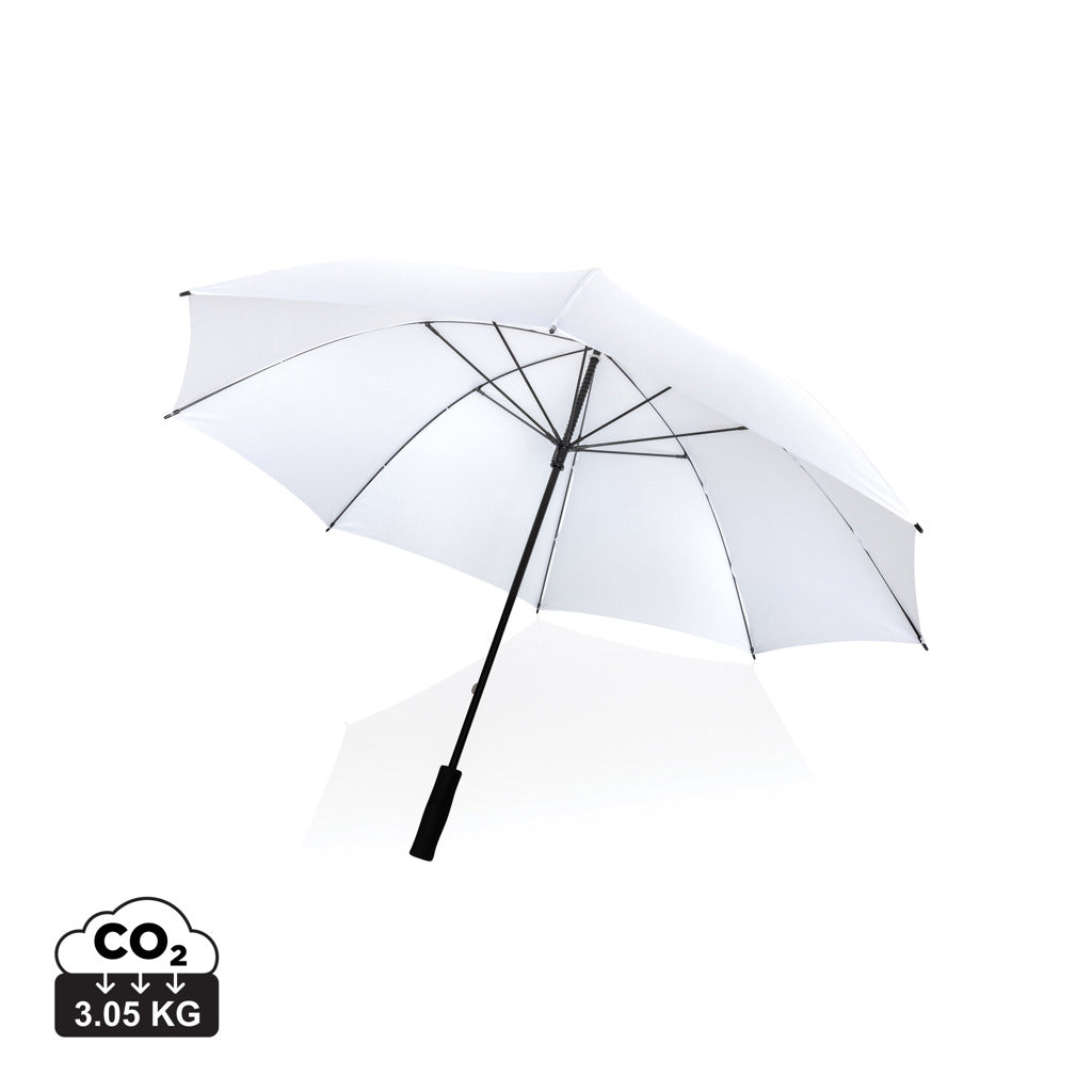 30" Impact AWARE™ RPET 190T Stormproof-Schirm – weiß