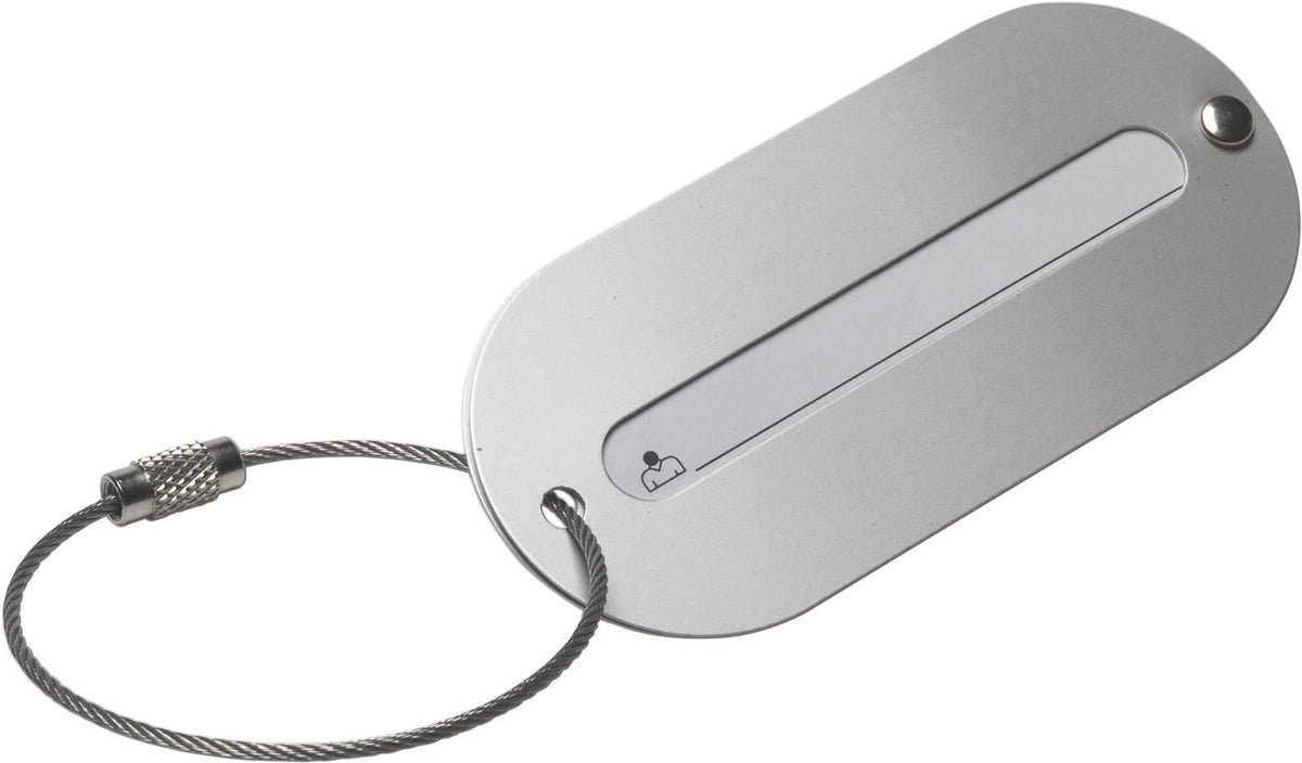 Kofferanhänger Isa, Aluminium