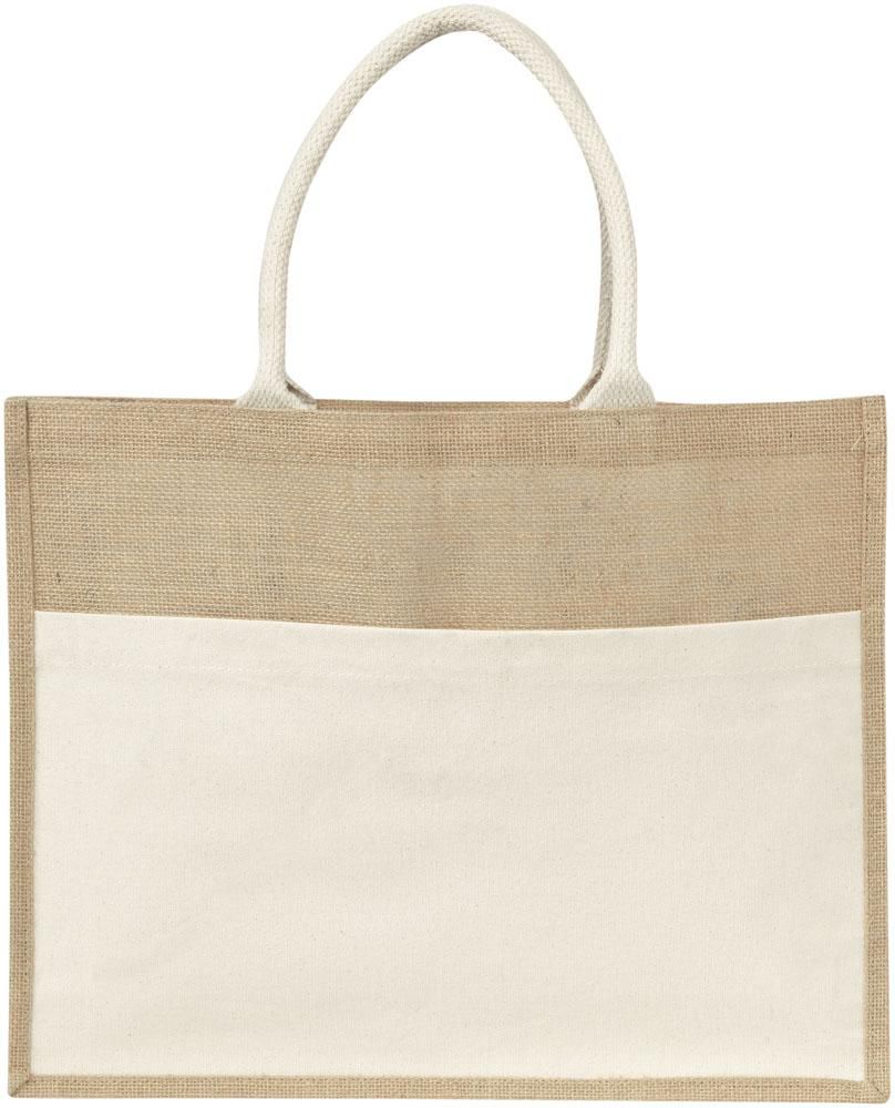 Jutetasche Livvie, Laminiert, 325 g/m²