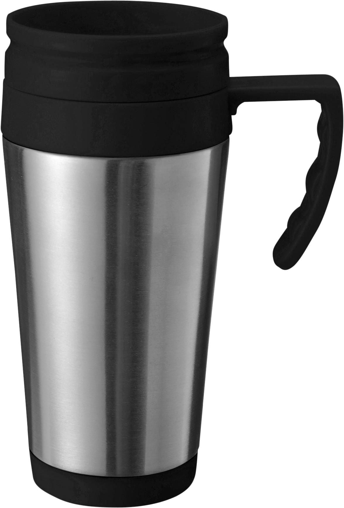 Doppelwandiger Reisebecher Dev, 420 ml