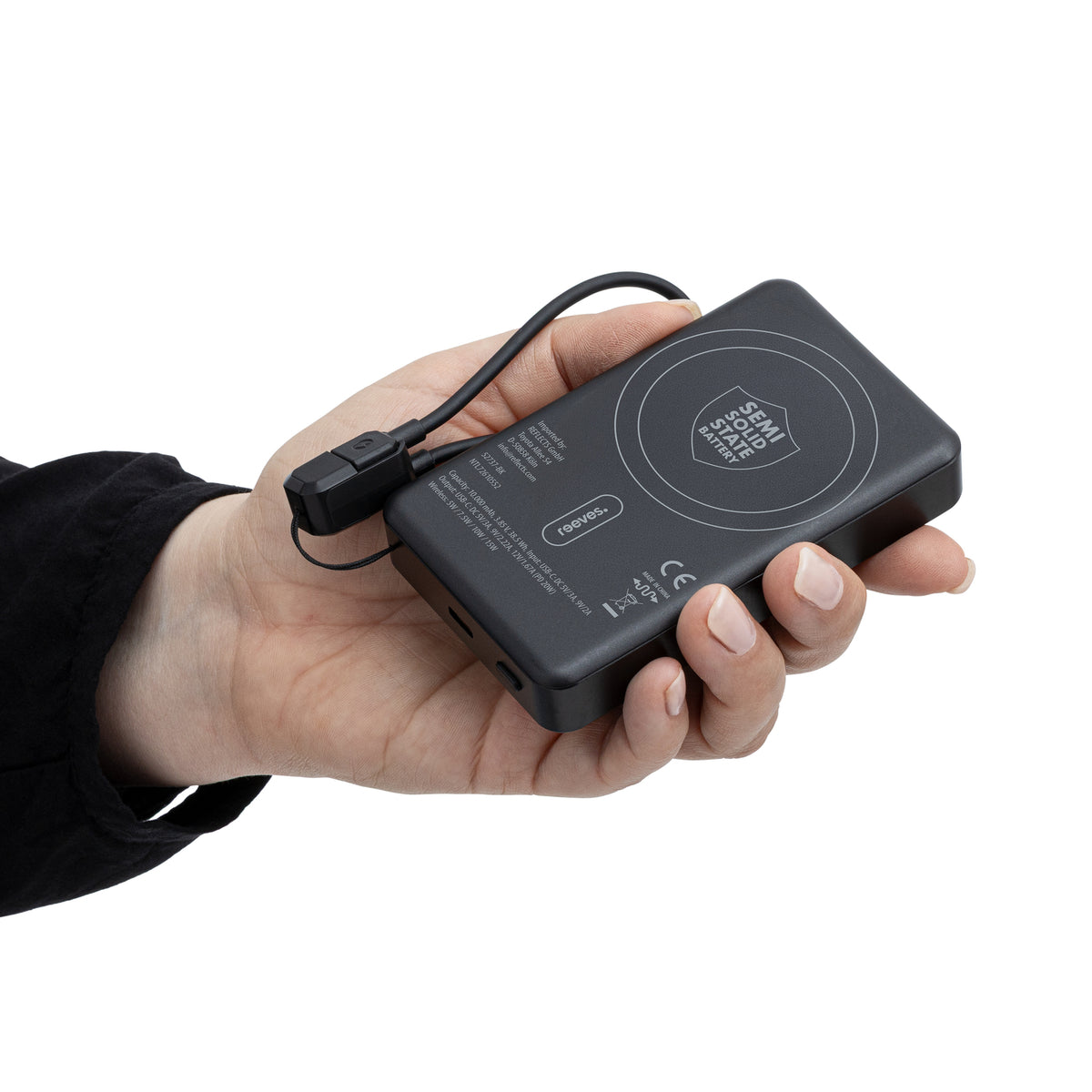 Magnetische 15W Wireless Powerbank REEVES-WATTRON PRO X ALU