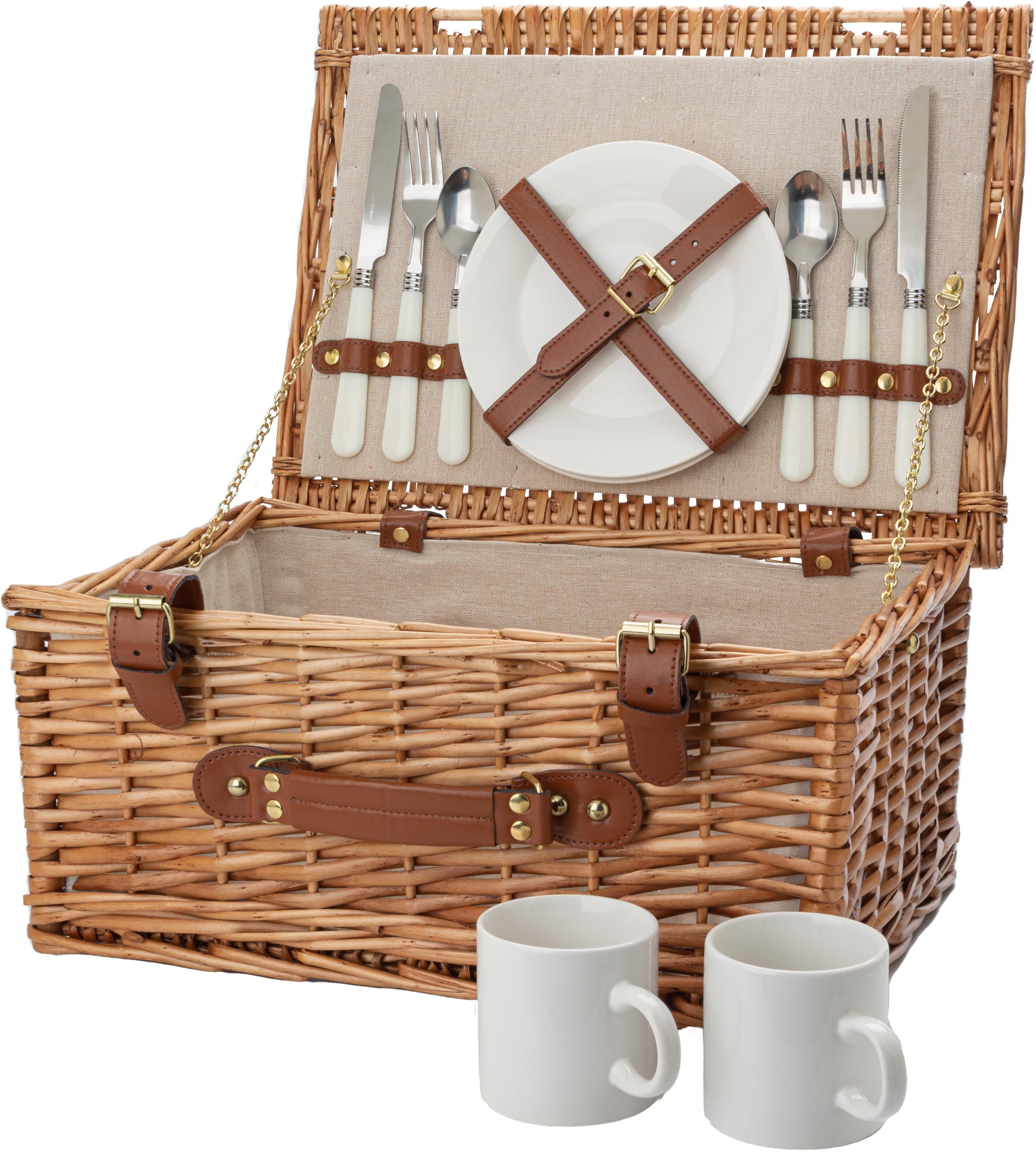 Picknickkorb Effie, Weide, 2 Personen